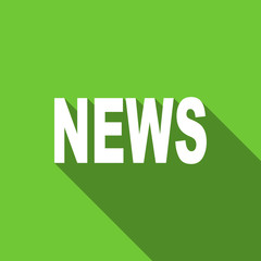 news flat icon