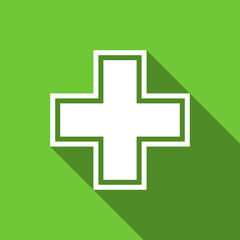 Obraz premium pharmacy flat icon