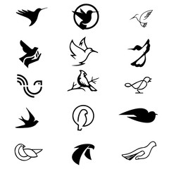 Logo Ptaki - obrazy, fototapety, plakaty