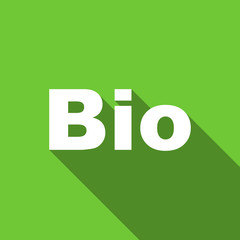 bio flat icon