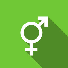 sex flat icon gender sign