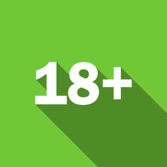 Fototapeta premium adults flat icon