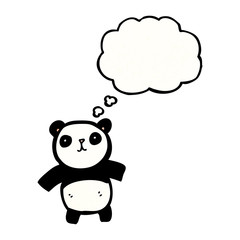 cute cartoon panda