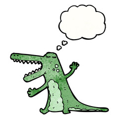 cartoon crocodile