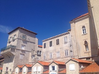 Fototapeta na wymiar part of Trogir old town