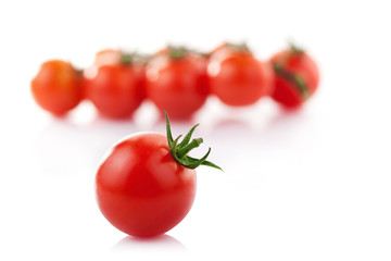 tomato isolated on the white background