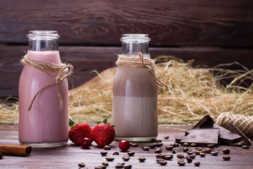 Natural milkshakes.