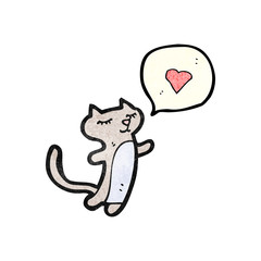 Retro cartoon with texture. Isolated on White.