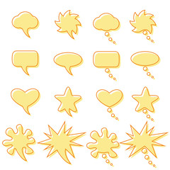 Speech and dream bubbles