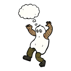 cartoon ghost costume