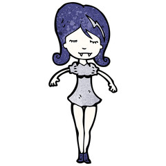 cartoon vampire girl