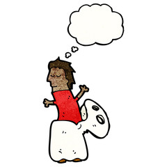 cartoon ghost costume