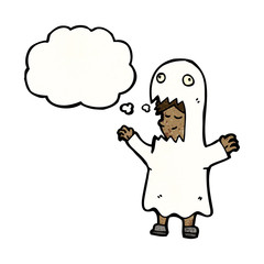 cartoon ghost costume