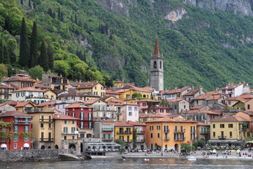 Vistas del Lago di Como. Italia