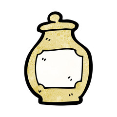 old clay honeypot cartoon