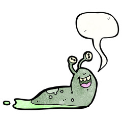 cartoon slug