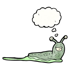 cartoon slug