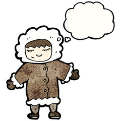 cartoon eskimo