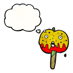cartoon toffee apple