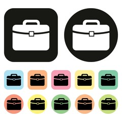 Bag icon. Document Bag icon. Office. Vector