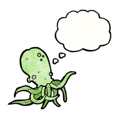 cartoon octopus