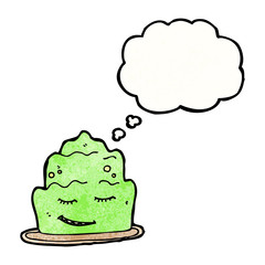 cartoon jelly dessert