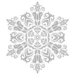 Damask Vector Orient Pattern