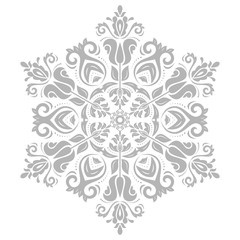 Damask Vector Orient Pattern