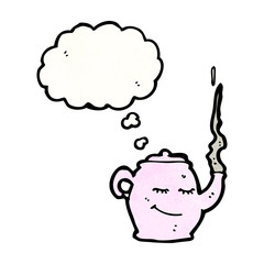 cartoon tea pot