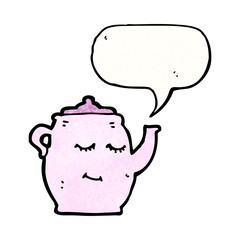 cartoon teapot