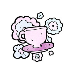 cartoon teacup