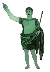 Statue of Emperor Gaius Julius Caesar