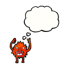 cartoon little imp