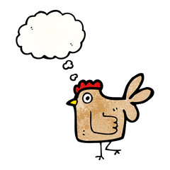 cartoon chicken