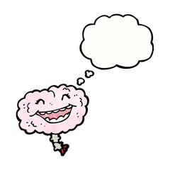 laughing brain cartoon