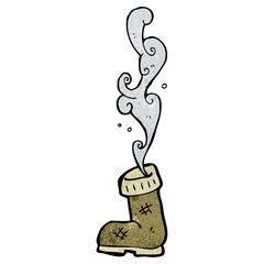 smelly old boot cartoon