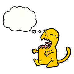 angry cartoon cat