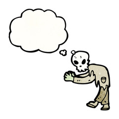 cartoon zombie