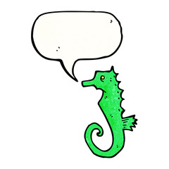 cartoon seahorse