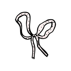 cartoon ribbon bow
