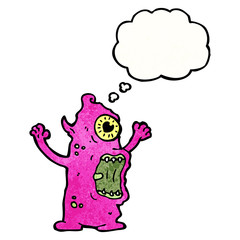 spooky monster cartoon