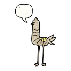cartoon bird