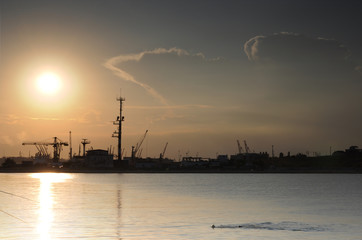 Fototapeta premium Ilyichevsk port