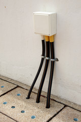 Safety outdoor electric outlet box
