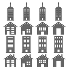 Naklejka premium building icon