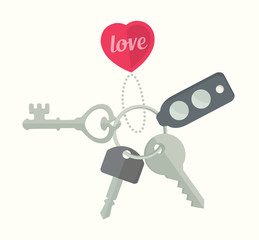 vector bunch of keys