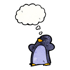 cartoon penguin