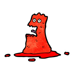 cartoon blob monster