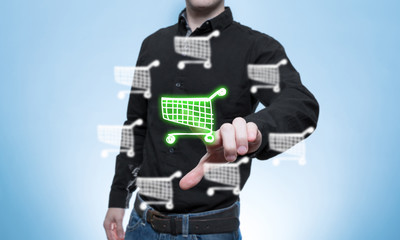 online shopping  (warenkorb)