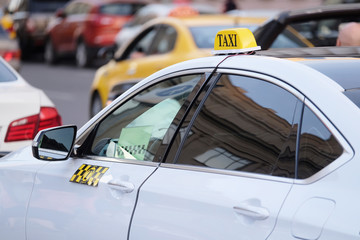 The image of taxi